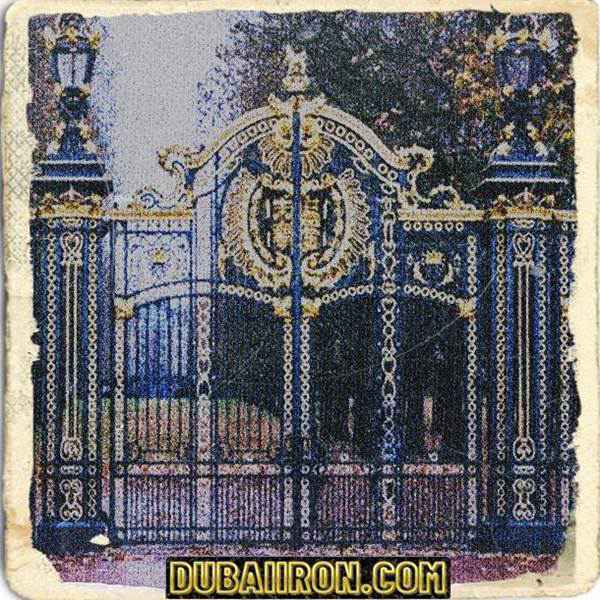 Metal villa gates Dubai parks, UAE Abu Dhabi Sharjah